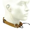 ZTac Tactical Throat Mic - Tan ZTac Tactical Throat Mic - Tan airsoft