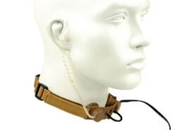 ZTac Tactical Throat Mic - Tan ZTac Tactical Throat Mic - Tan airsoft
