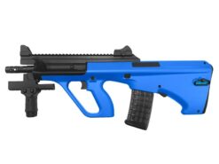 Snow Wolf Snow Wolf AEG AUG (Short - Blue - SW020T) airsoft