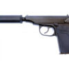 WE Makarov 654K with Silencer (Black) (WE-71051) airsoft