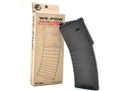 WE WE M4/T91/4168/L85 PDW Style Open-Bolt Magazine (Black - 30 Rounds) airsoft