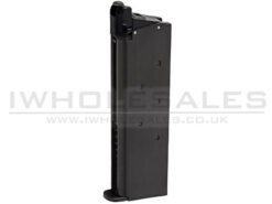 King Arms Gas Pistol Magazine for King Arms Gas Pistol Magazine for 1911 Series (20 rounds - KA-MAG-74) airsoft