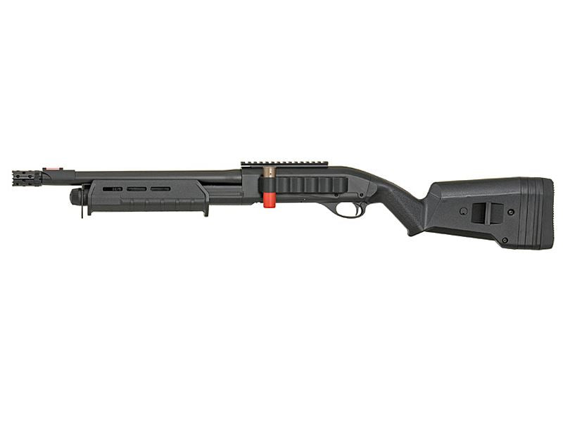 Cyma Tactical M870 Operator (Black - Custom Nozzle - CM356) airsoft