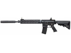 Bolt B4 Bolt B4 MK12 MOD 1 with Silencer (Semi auto Only) (Heavy Recoil System - Ret. Stock - Black - 400 FPS) airsoft