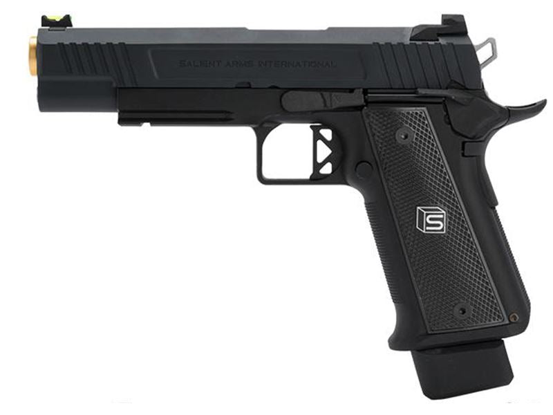 Salient Arms International by Salient Arms International by EMG 2011 DS 5.1 Gas Pistol (Gold Barrel - Black - 5.1) airsoft
