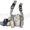 ACM Leg Holster ACM Leg Holster 17 Series with Two Pouches (Hard - Tan) airsoft