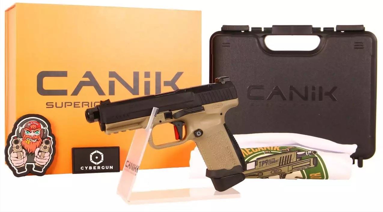 Canik x Salient Arms Canik x Salient Arms TP9 Gas Blowback Pistol COLLECTOR EDITION (Cybergun/EMG/AW - 550006 - Dual Tone) airsoft