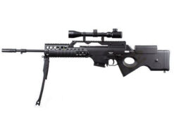 JG JG SL86 G39 AEG Sniper Rifle With 3-9x Scope and Metal Bipod (2238 - Black) airsoft