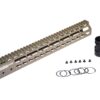 Ares Ares Octa Arms 13.5" Keymod System Handguard Set (Tan) (KM-002S-DE) airsoft