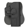 Amomax 19 Series Polymer Holster – left-side full view