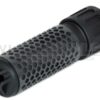 ACM ACM QD Silencer with Flash Hider (Short - Black) airsoft
