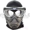 Full Face Protection with Eye Protection Full Face Protection with Eye Protection (Re-Enforced) (Black) airsoft
