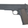 Golden Hawk Golden Hawk 1911 Series Heavy Pistol (1:1 Scale - Full Metal - Black) airsoft