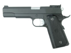 WE 1911 Para gas blowback pistol – left-side full view, full metal black finish