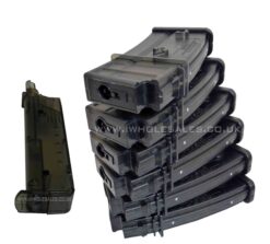 PACK PACK OF 6 50 RND MAG+SPEEDLOADER airsoft