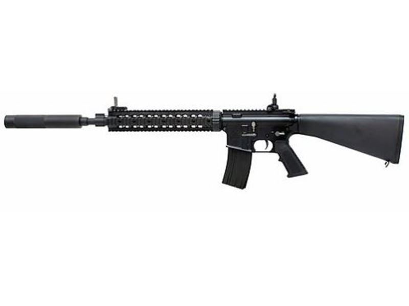Bolt - B4 Bolt - B4 MK12 MOD 1 with Silencer DMR - semi-automatic only (Heavy Recoil System - Fixed Stock - Black - 400 FPS) airsoft