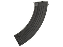 Cyma RPK style mid-cap magazine 180 rounds black – left-side full view