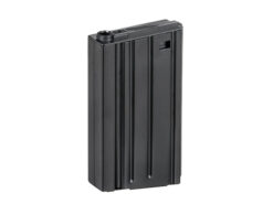 E&C E&C SR25/AR10 Mid-Cap Magazine (130 Rounds - Steel - Black) airsoft