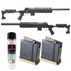 Archwick B&T SPR300 Pro sniper rifle – left-side full view with integral suppressor and modular design