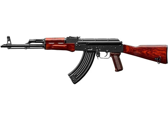 Tokyo Marui AKM gas blowback rifle – left-side full view