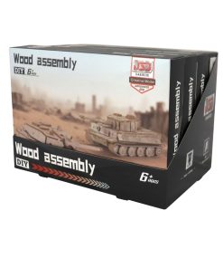 Wooden Model Tank Kits 2