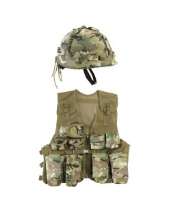 Kids Assault Vest   Helmet Set   BTP 1