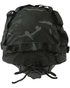 M1 Plastic Helmet with Cover   BTP Black 2