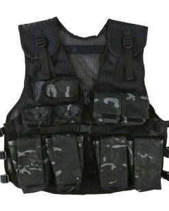 Kids Assault Vest   Helmet Set   BTP Black 2