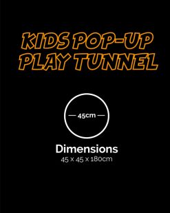 Kids Pop-Up Play Tunnel   BTP 2