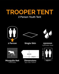 Trooper Tent   BTP (2 Person, Single Skin) 2