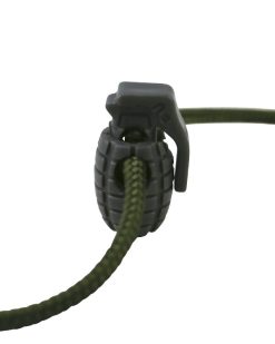 Grenade Cord Stoppers   Gunmetal Grey 1