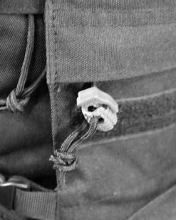 Grenade Cord Stoppers   Gunmetal Grey 3
