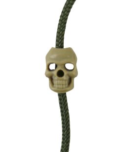 Skull Cord Stoppers   Coyote 1