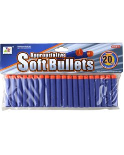Soft Bullet Darts (7.2cm)   Pack of 20 3