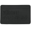 Kombat PVC Tactical Patch   Black 1