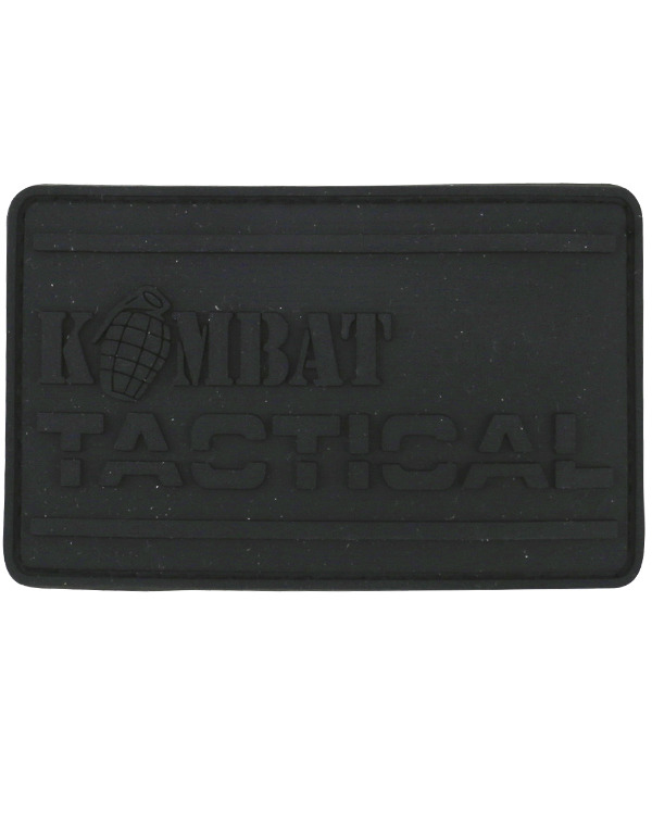 Kombat PVC Tactical Patch Black 1