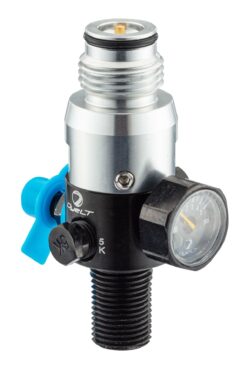 Dye 3000 PSI regulator – detailed side view