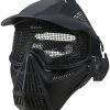 Full Face Mesh Mask Black 1