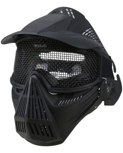 Full Face Mesh Mask   Black 1