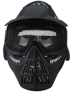 Full Face Mesh Mask   Black 2