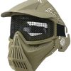 Full Face Mesh Mask   Coyote 1