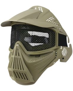 Full Face Mesh Mask   Coyote 1