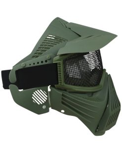 Full Face Mesh Mask   Olive Green 4