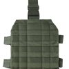 Molle Drop Leg Platform   Olive Green 1