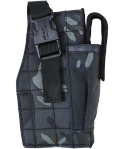 Molle Gun Holster with Mag Pouch   BTP Black 1
