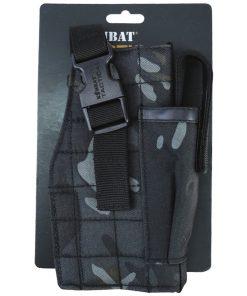 Molle Gun Holster with Mag Pouch   BTP Black 2