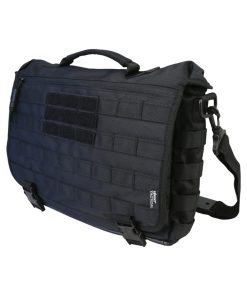 Medium Messenger Bag   20L- Black 1