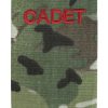 Cadet Rank Slides   Blank (pair) 1