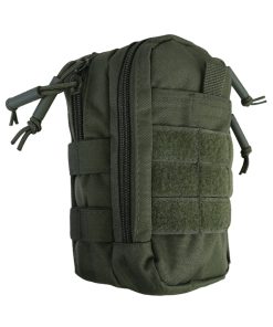 Splitter Pouch   Olive Green 1