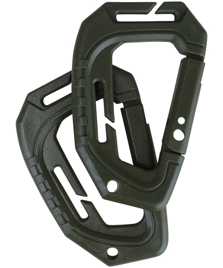 Spec-Ops Carabiner Olive Green (loose) 1